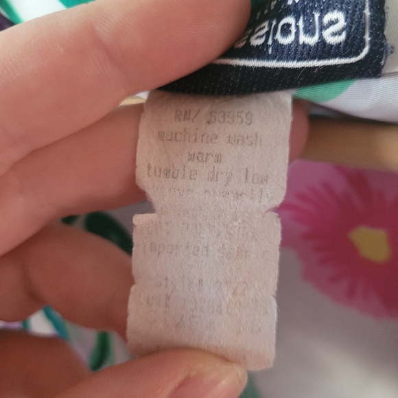 80s retro bright floral blouse - Picture 5 of 9